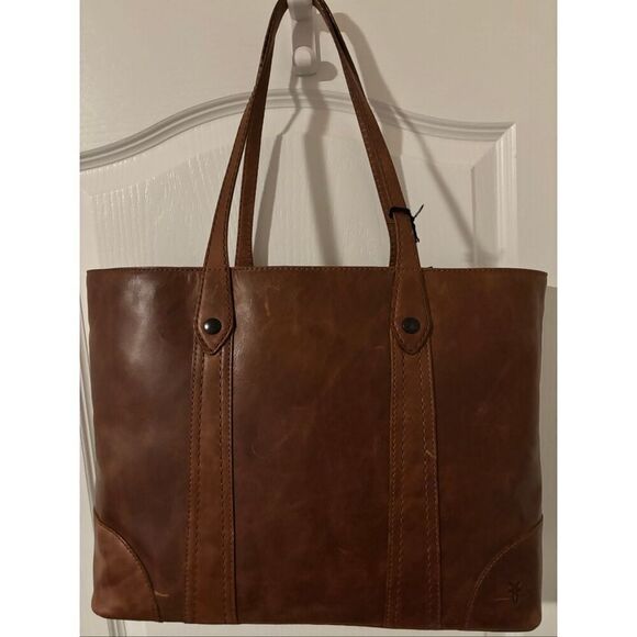 NWT Frye Melissa Washed Leather Shopper Bag - Picture 5 of 6